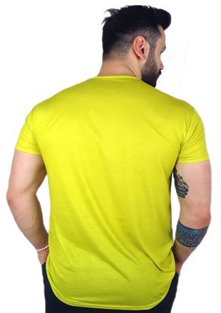 Sarı Basic T-Shirt